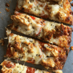 Hot Honey Chicken Crust Pizza