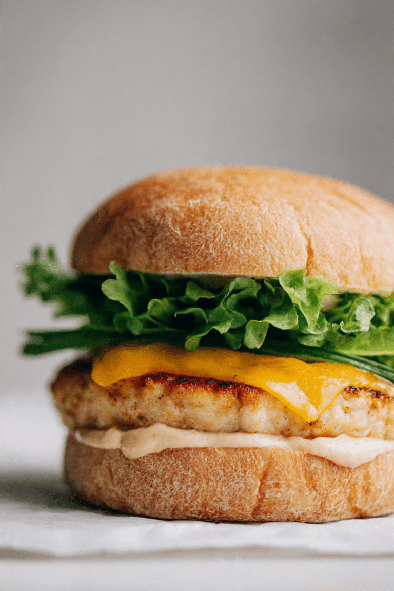 Healthy Chicken Burgers