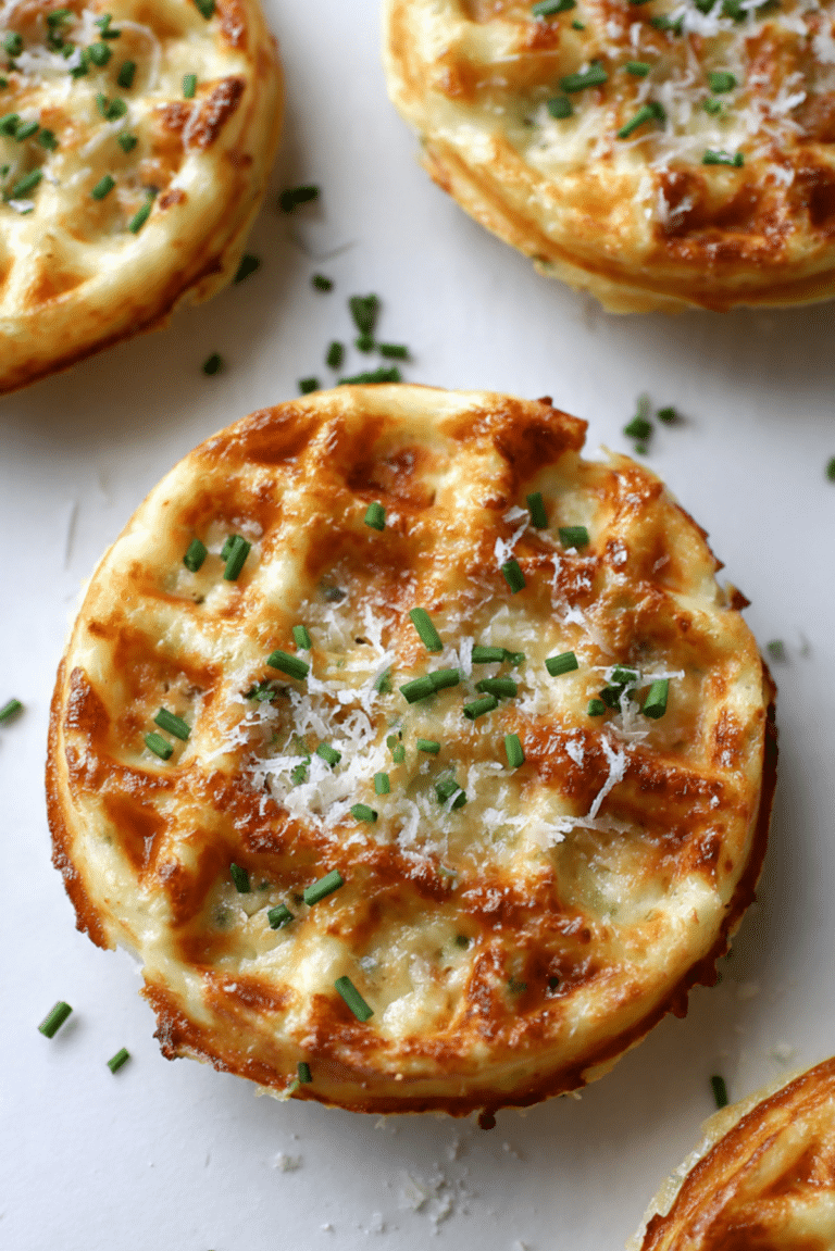 Savory Tuna Melt Chaffle