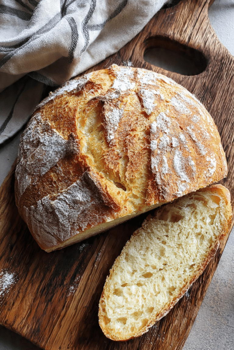 2 Ingredient Artisan Yogurt Bread