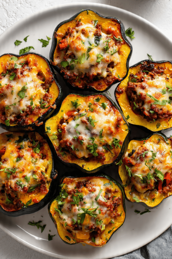 Stuffed Baked Acorn Squash