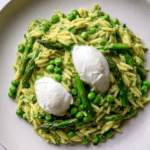 Pea and Asparagus Pasta (Super Spring Orzo)