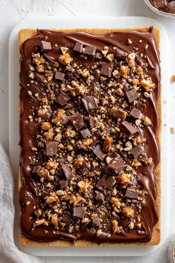 Caramel Chocolate Cracker Cookies