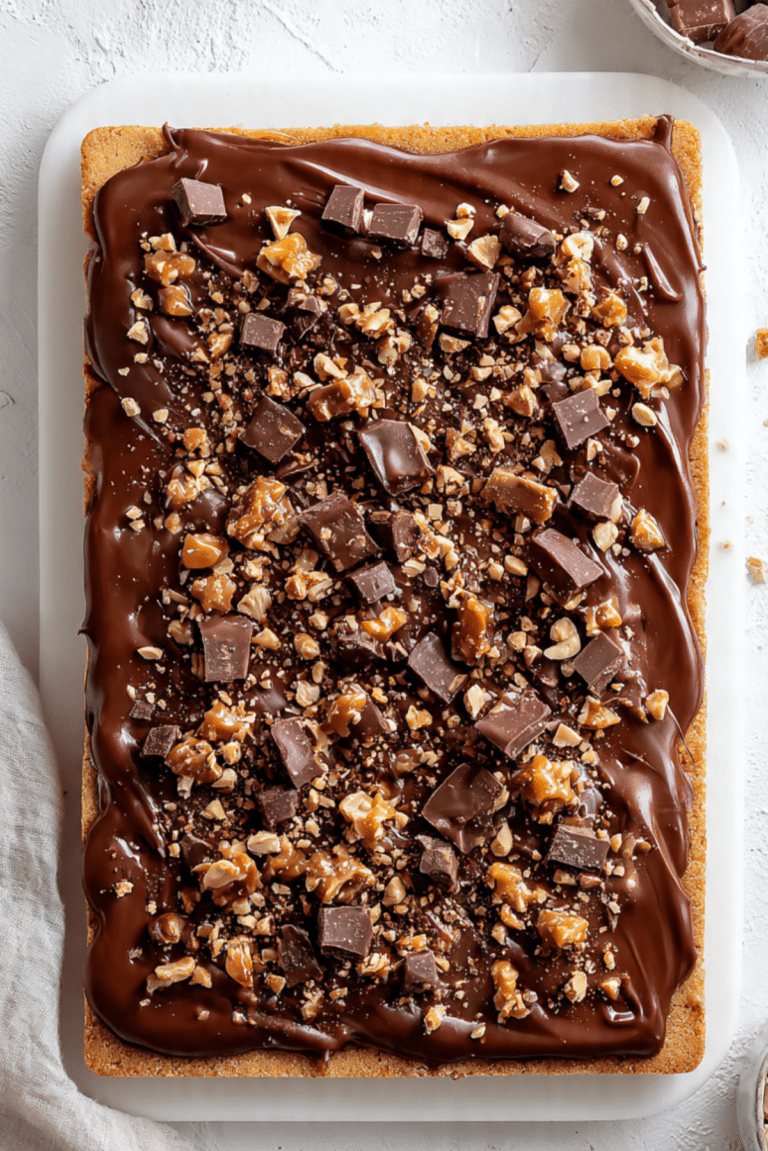 Caramel Chocolate Cracker Cookies