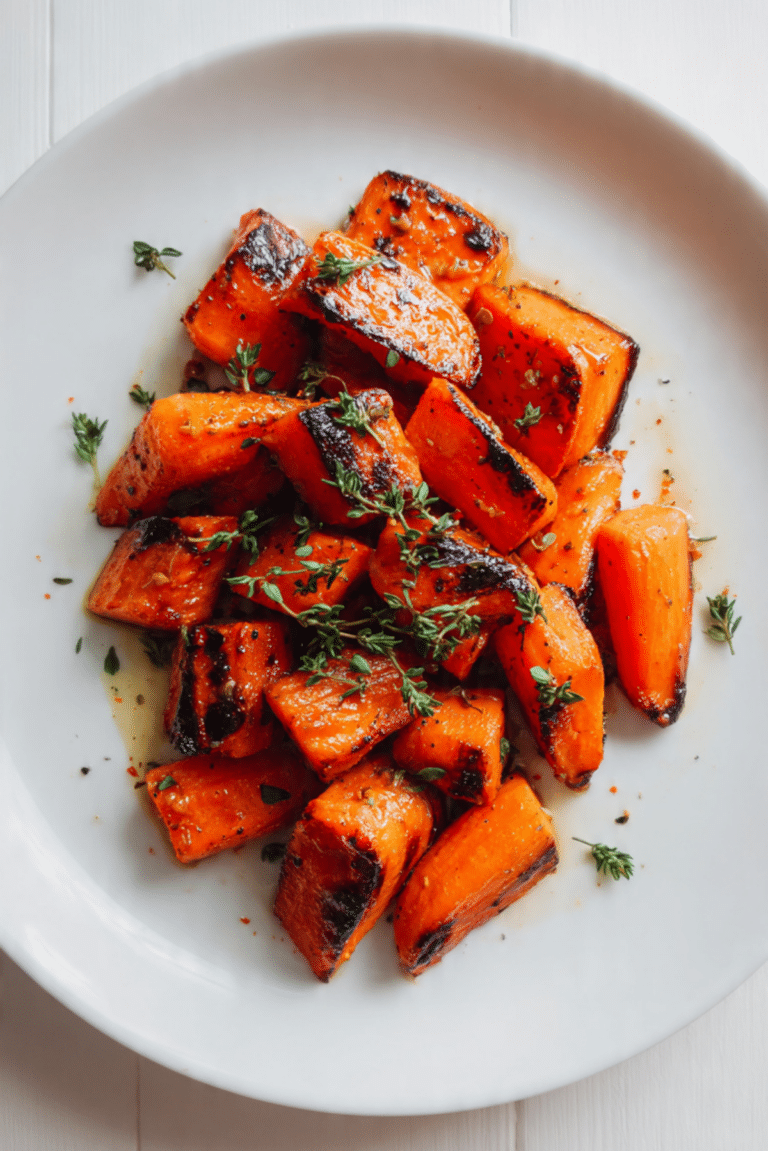 Caramelized Roasted Carrots