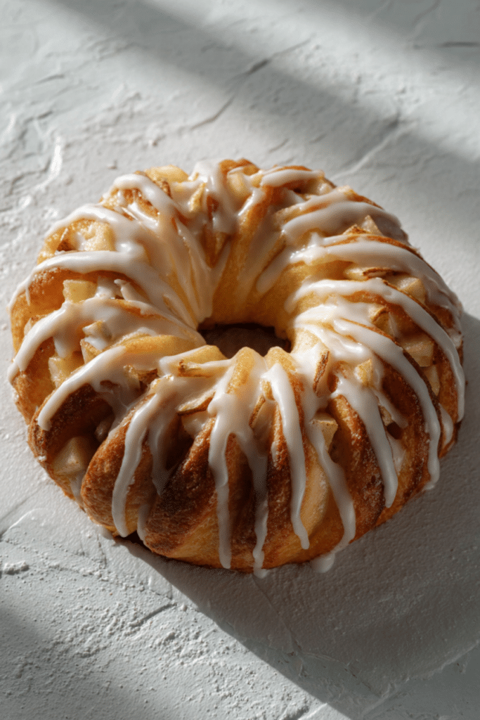 Swedish Cream Apple Rings