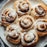 Gingerbread Latte Cinnamon Rolls