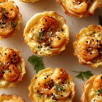Crispy Cajun Shrimp Cups