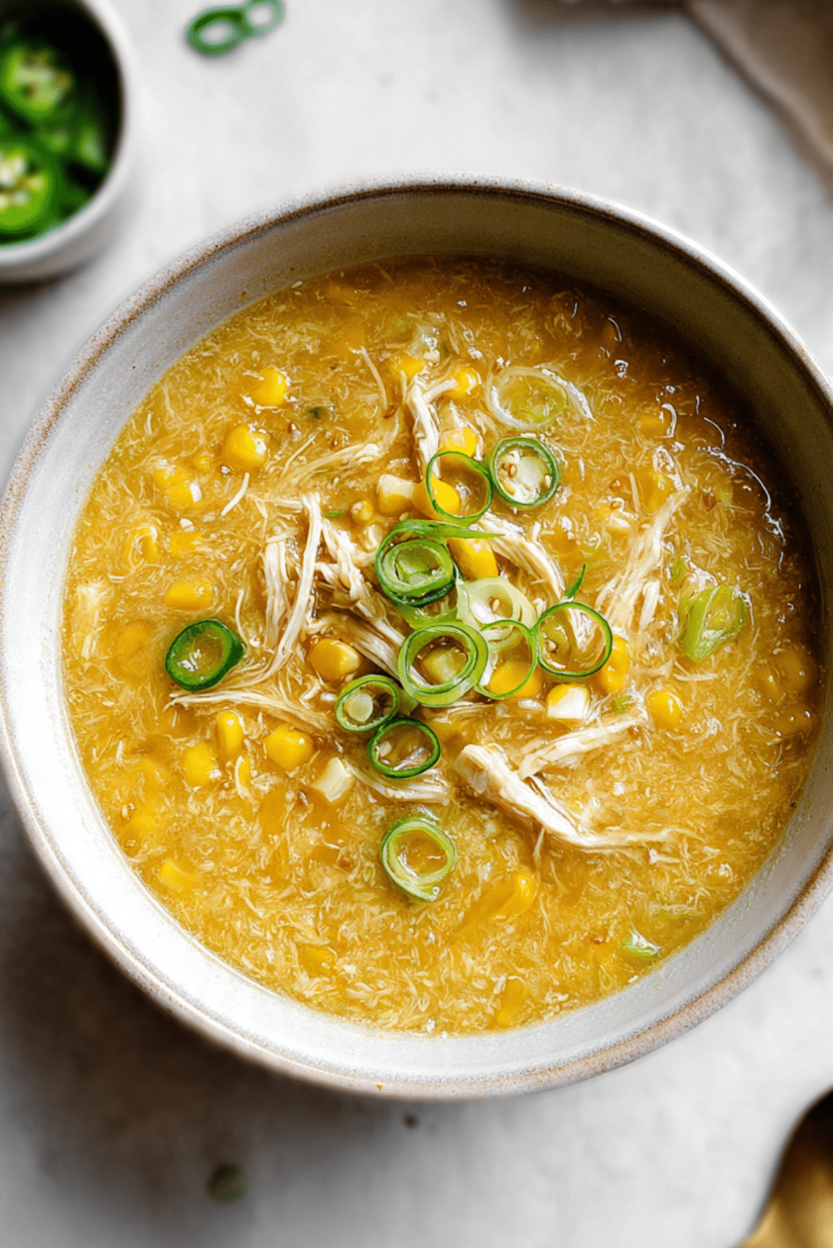 Sweetcorn Chicken Soup