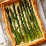 Asparagus & Taleggio Puff Pastry Tart