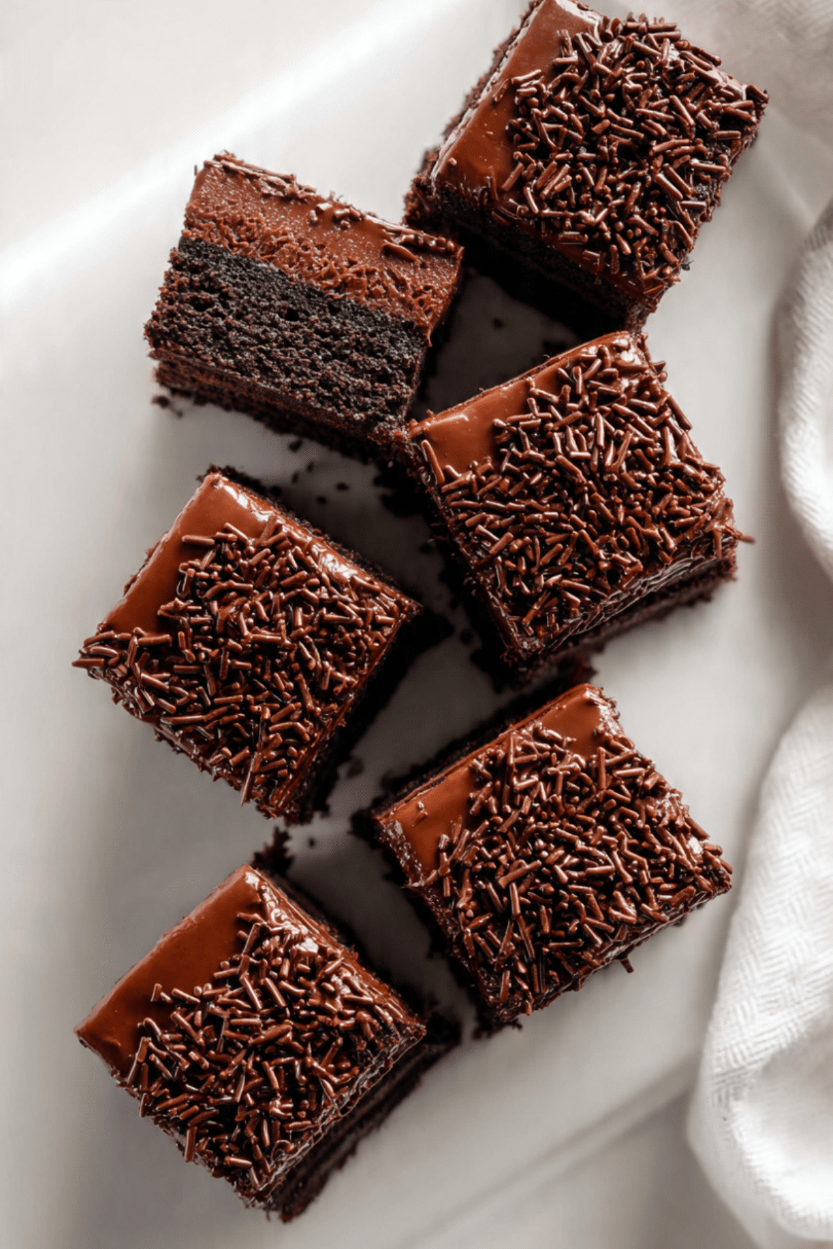 Bolo Gelado de Brigadeiro