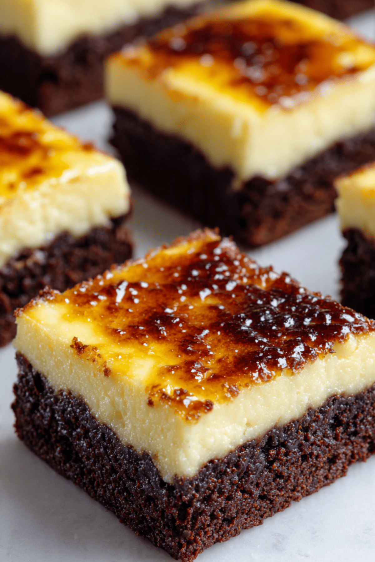 Crème Brûlée Brownies