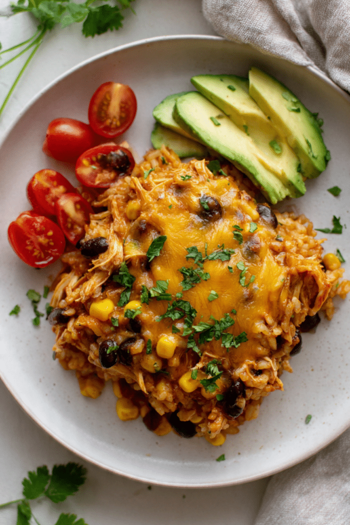 One-Pot BBQ Chicken and Rice Recipe