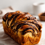 Soft & Pillowy Easy Nutella Babka
