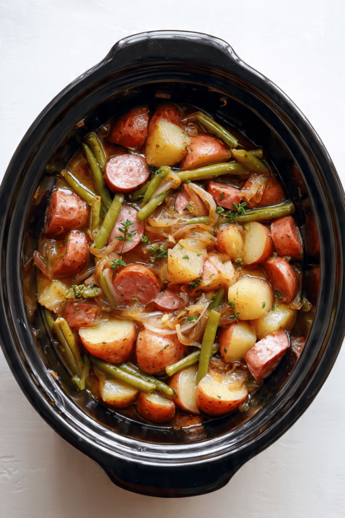 Slow Cooker Swamp Potatoes