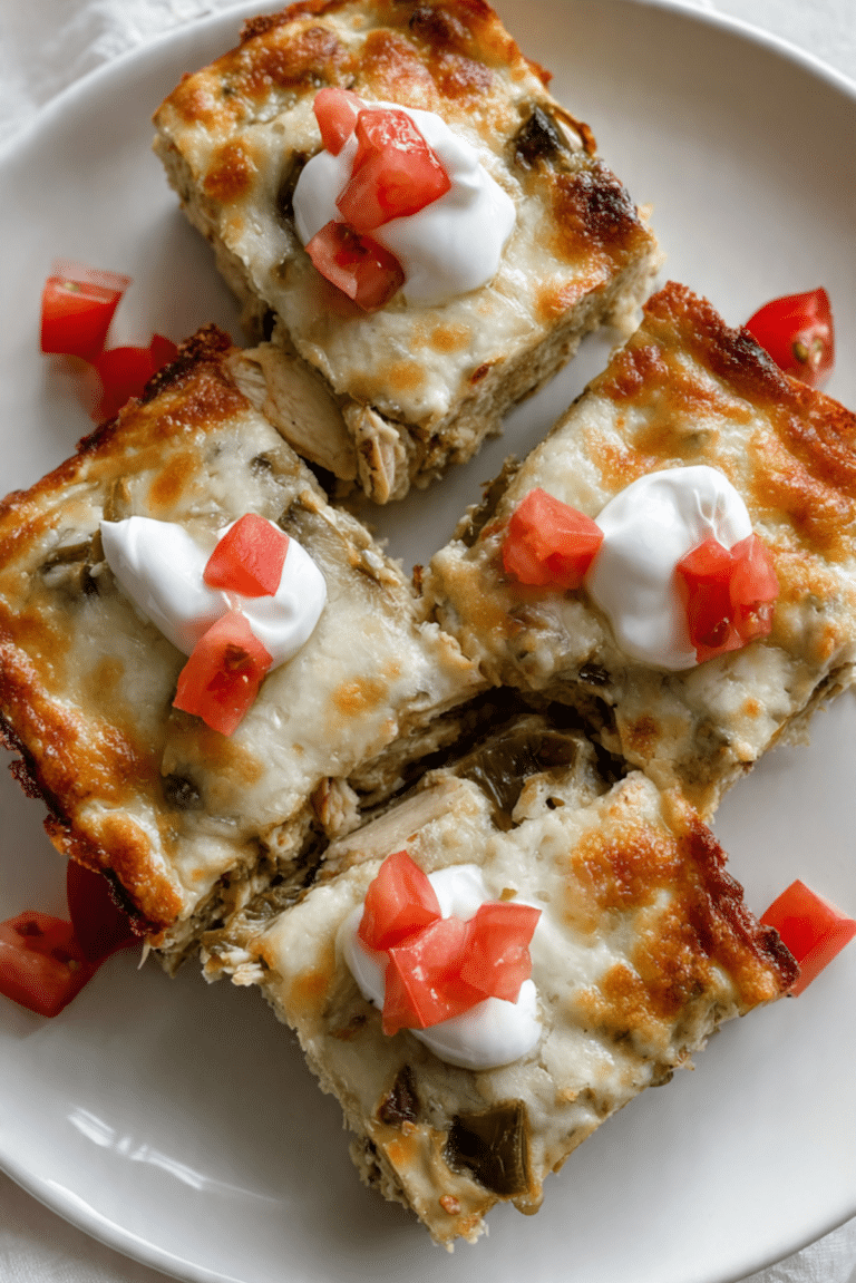 Chicken Chile Relleno Casserole