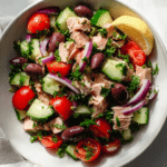 10-Min Mediterranean Tuna Salad (Bold & Healthy)