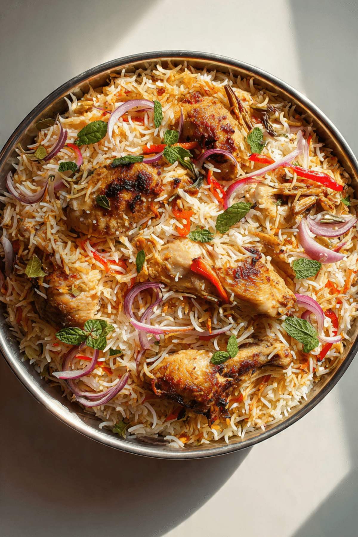 1-Hour Baked Chicken Biryani