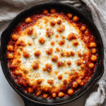 Skillet Chickpea Parmesan