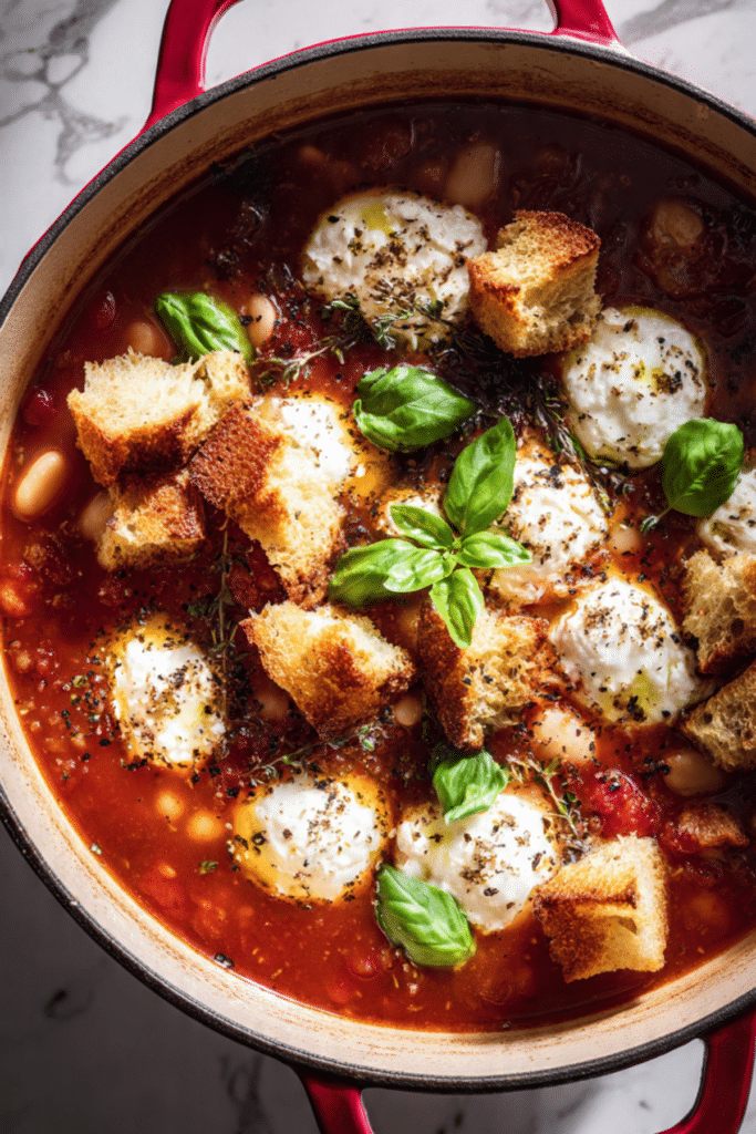 Tuscan White Bean Tomato Soup
