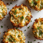 Garlic Parmesan Green Bean Casserole Cups
