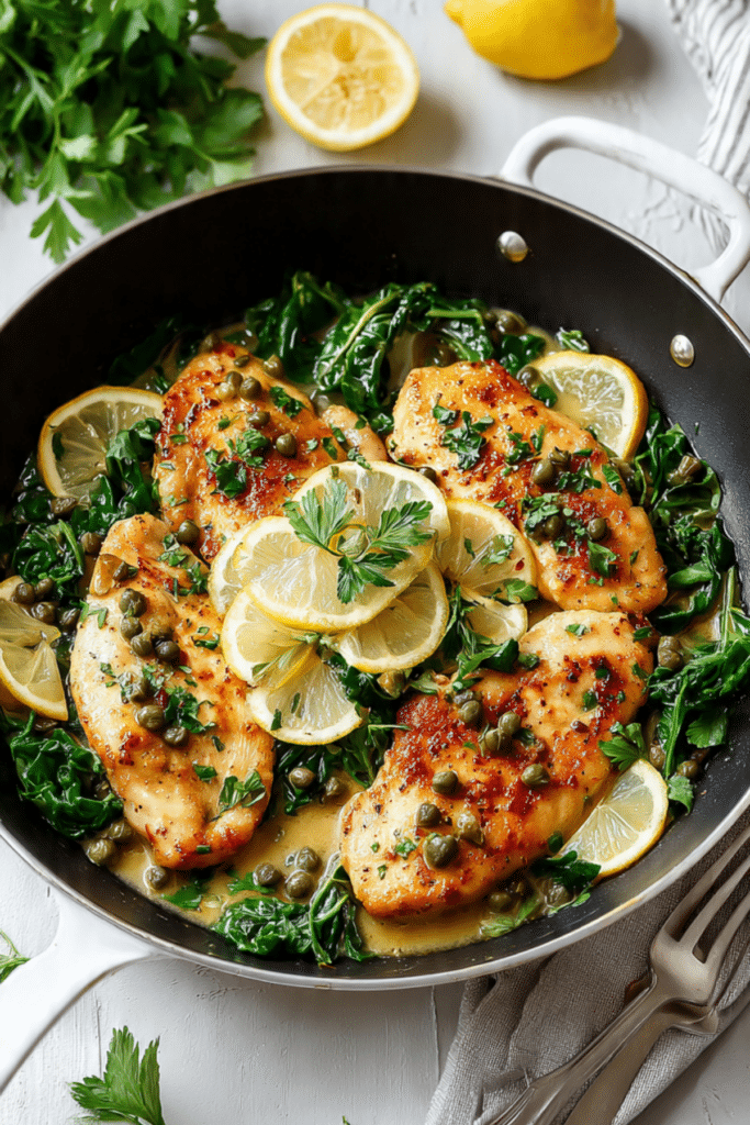 Chicken Piccata Skillet