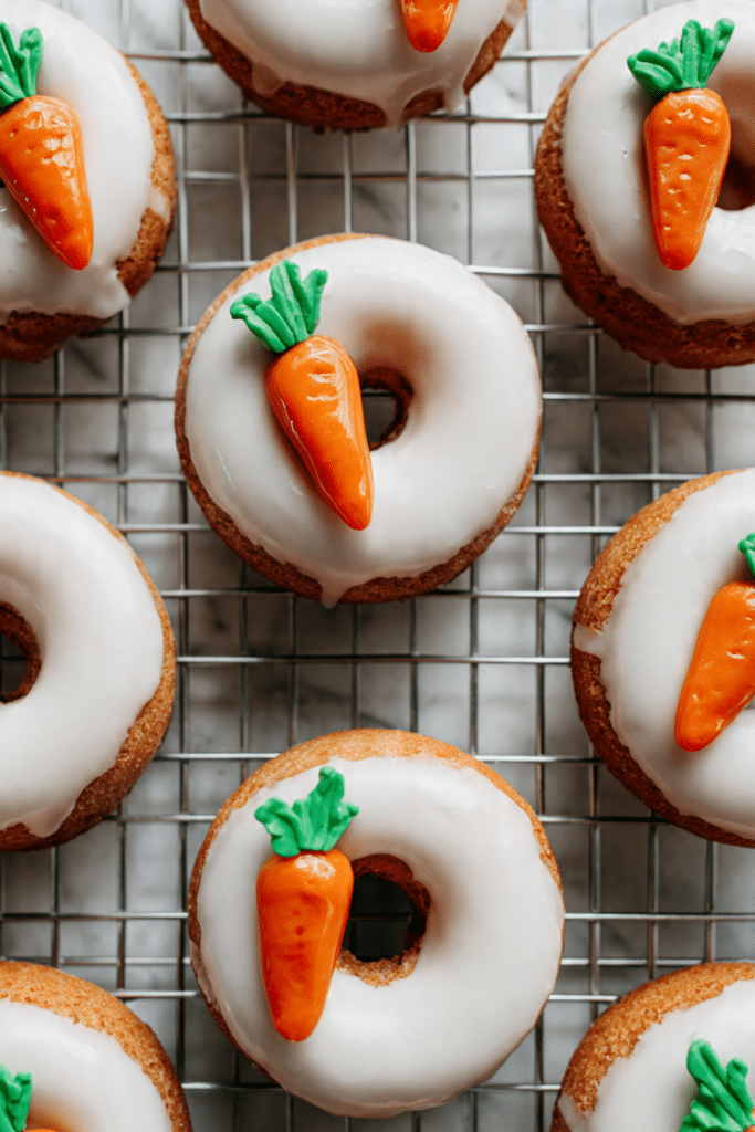 Carrot Cake Donuts