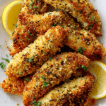 Crispy lemon pepper chicken tender