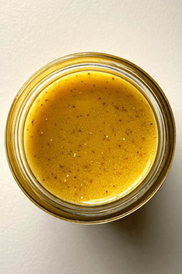 Honey mustard vinaigrette