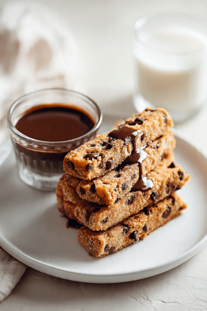 Chocolate chip cookie fries