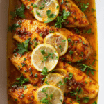 spicy lemon garlic baked tilapia