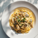chicken & mushroom pasta