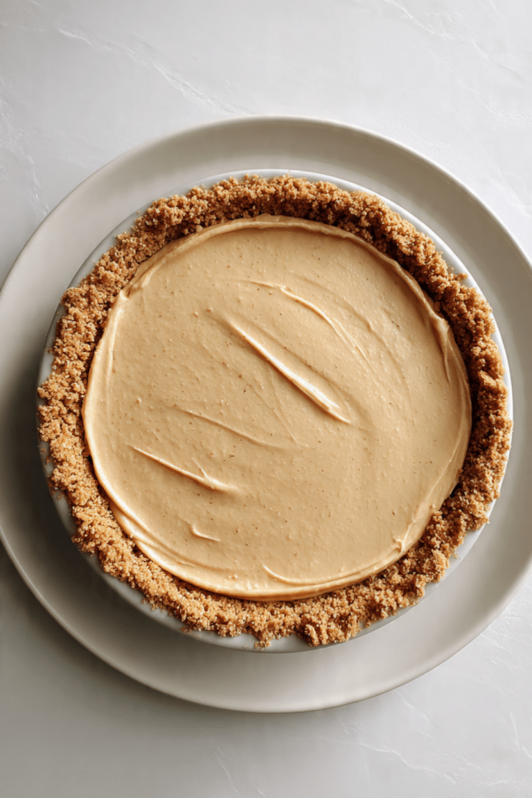 No-Bake Peanut Butter Pie