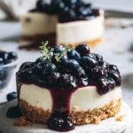 No bake blueberry cheesecake