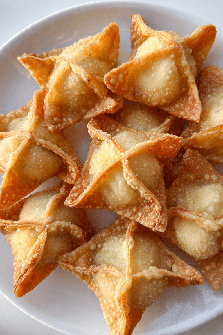 Crispy Crab Rangoon with Cream Cheese