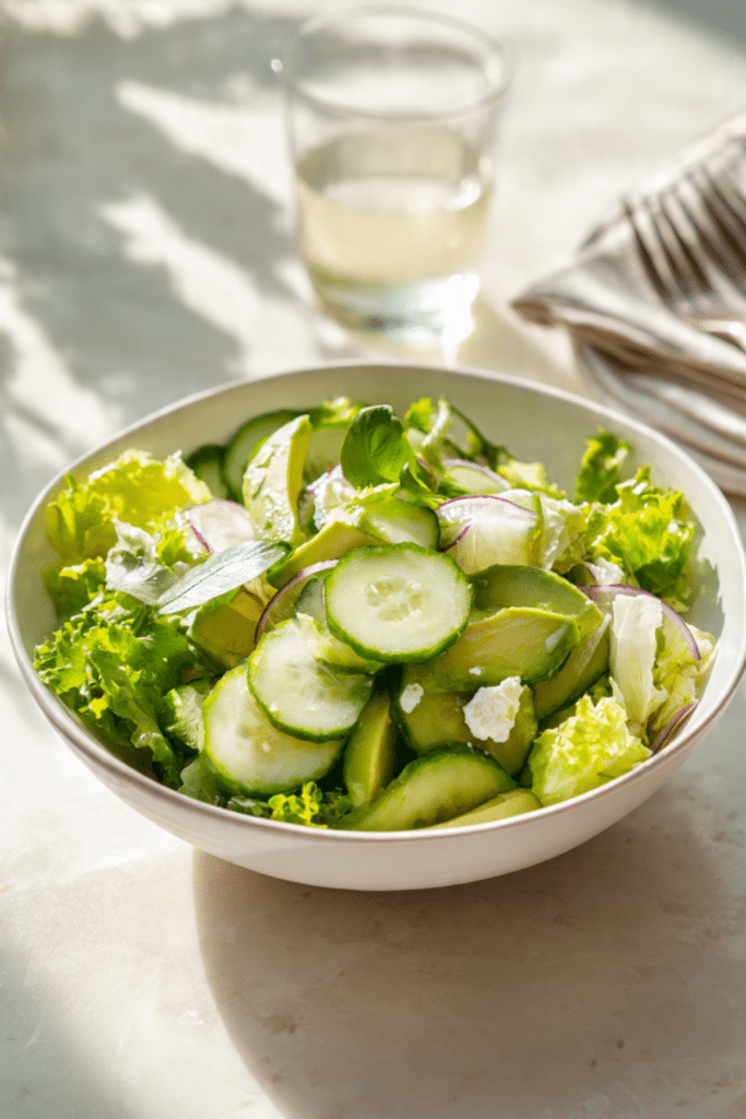 cucumber avocado salad