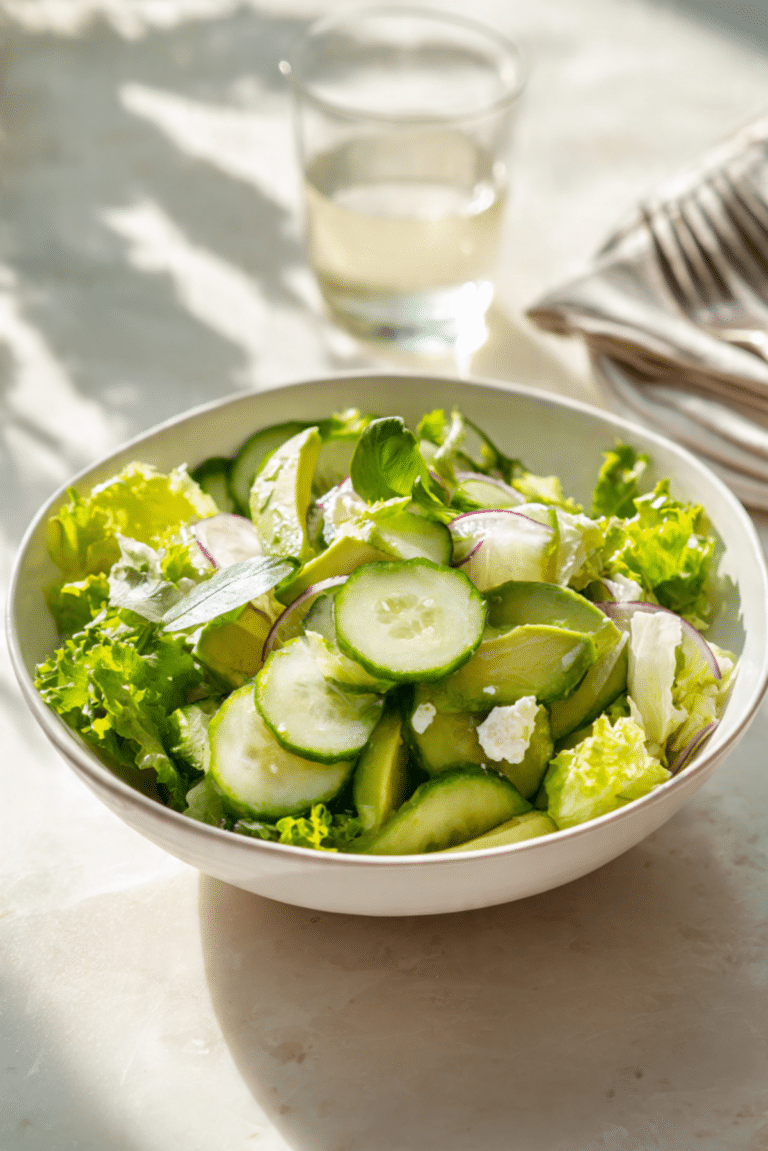 cucumber avocado salad
