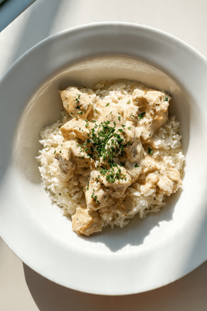 Creamy Chicken & Rice
