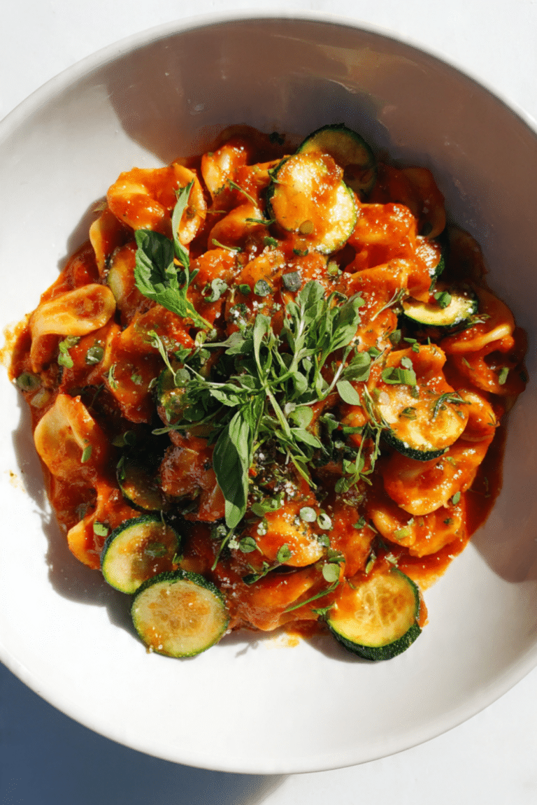 Tomato Zucchini Pasta