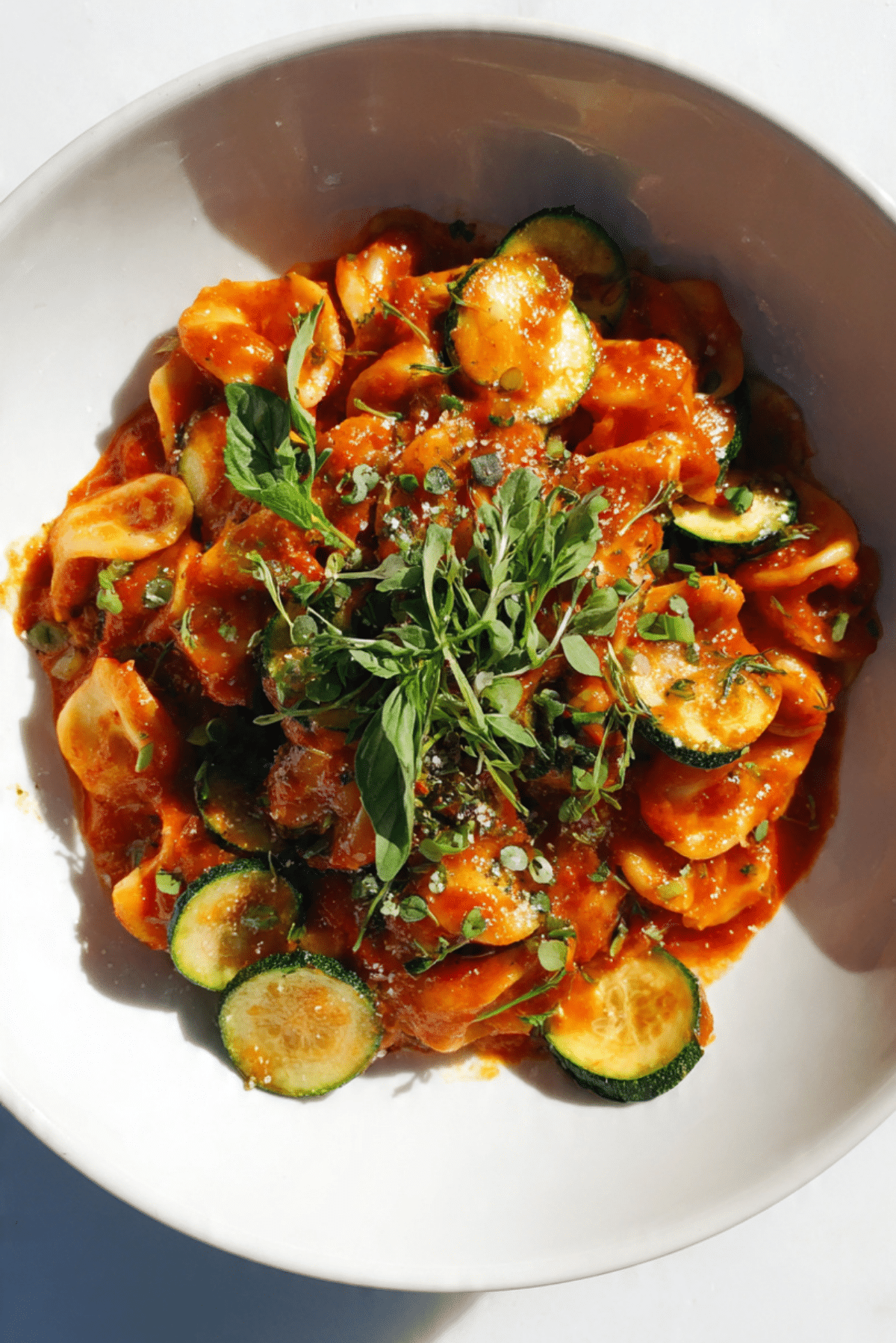 Tomato Zucchini Pasta