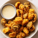 Crispy fried mushrooms