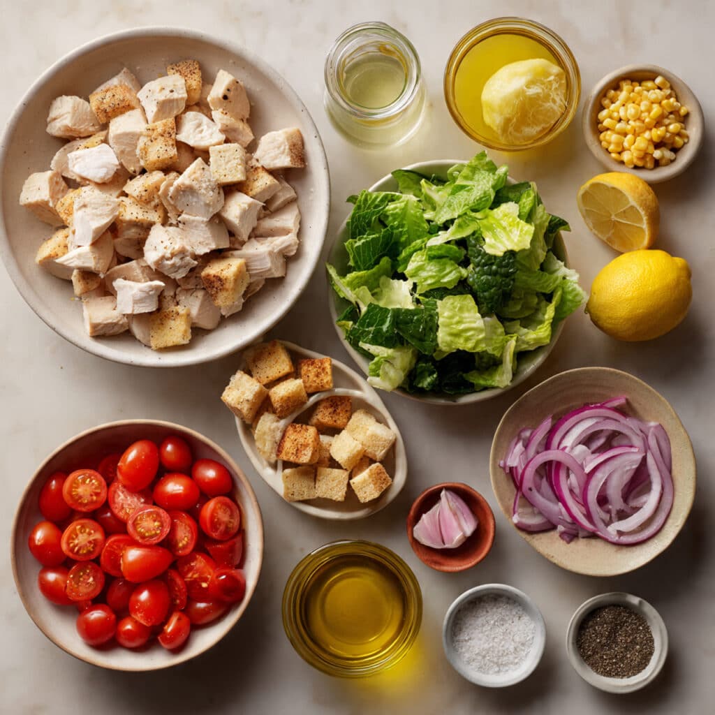 Chopped Chicken Salad 
