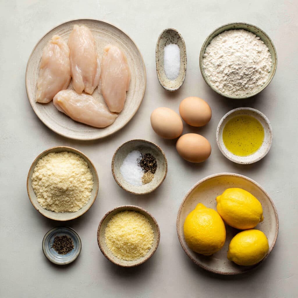 Crispy lemon pepper chicken tender