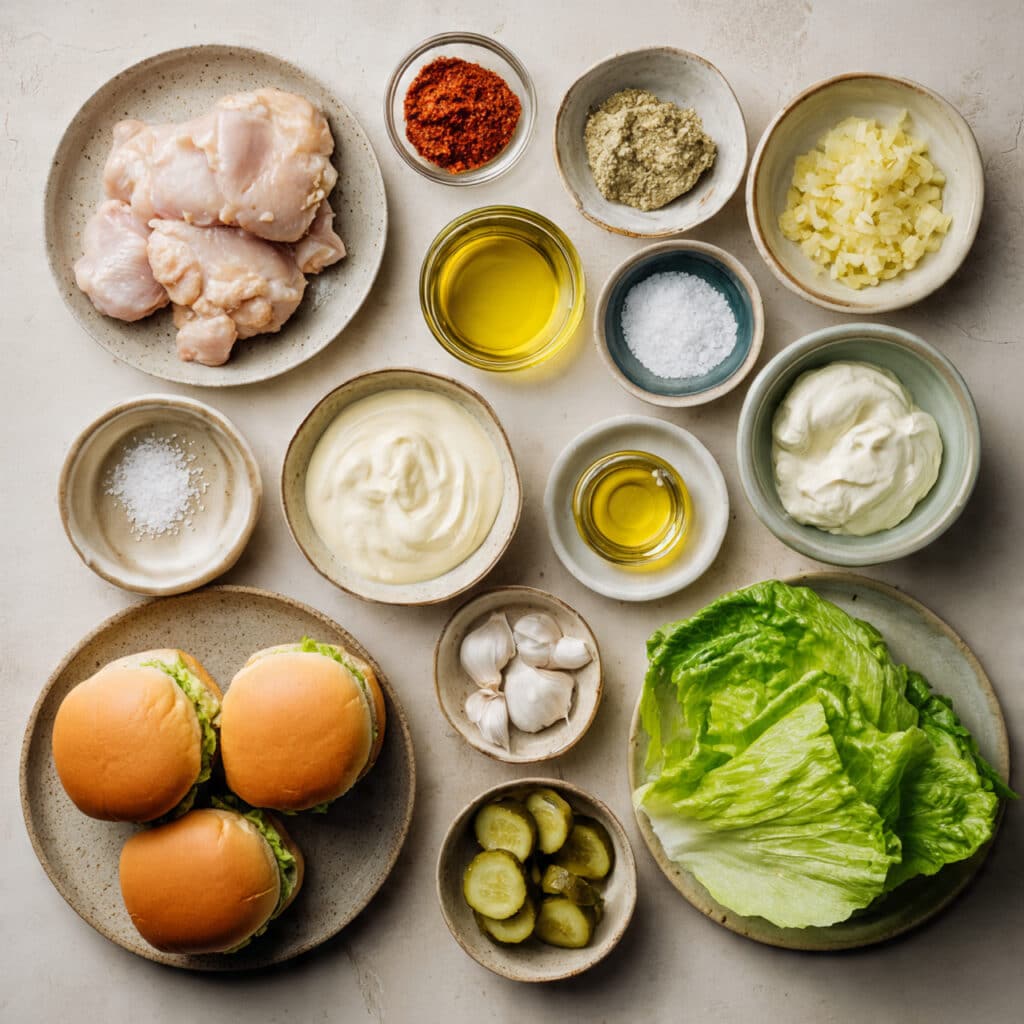 creamy harissa chicken slider buns