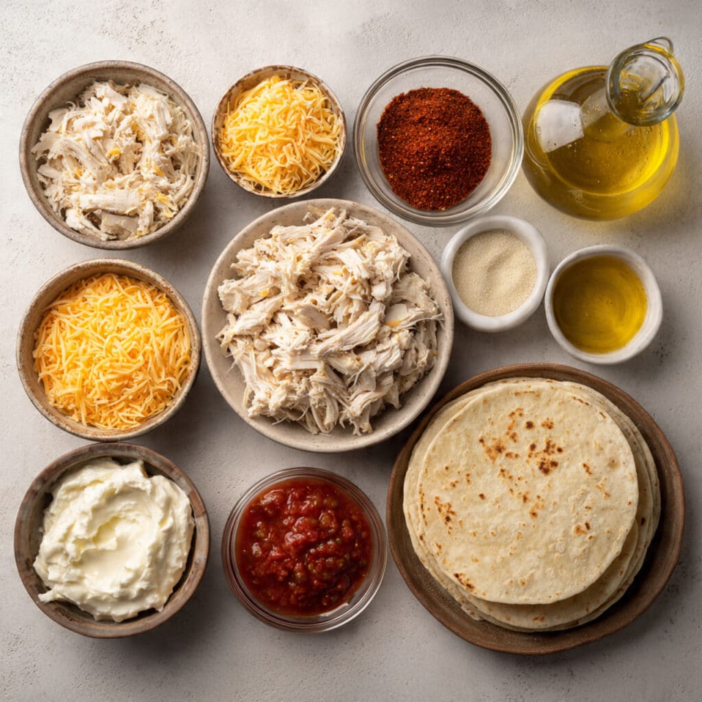 Chicken and cheese taquitos