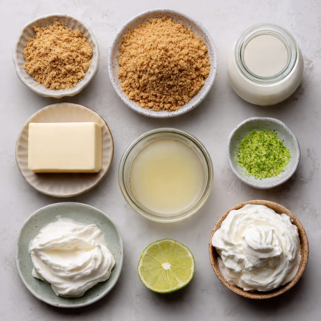 No-bake Key Lime Cheesecake Jars
