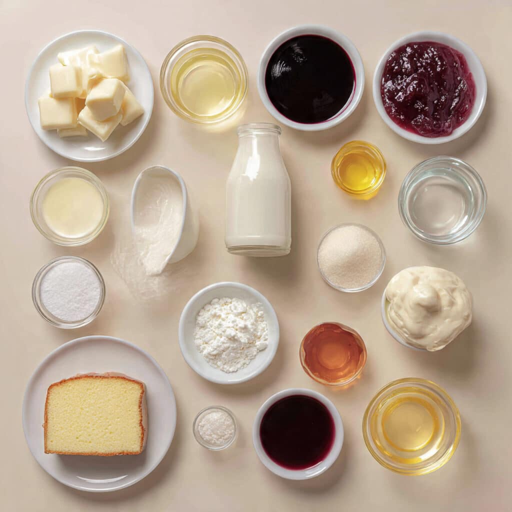 trompe l'oeil fruit pastry