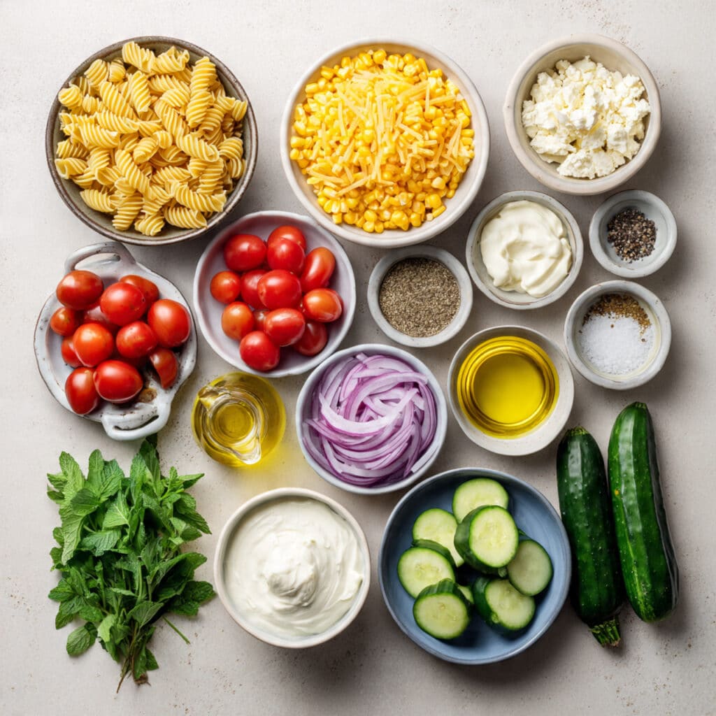  salad with crispy pasta